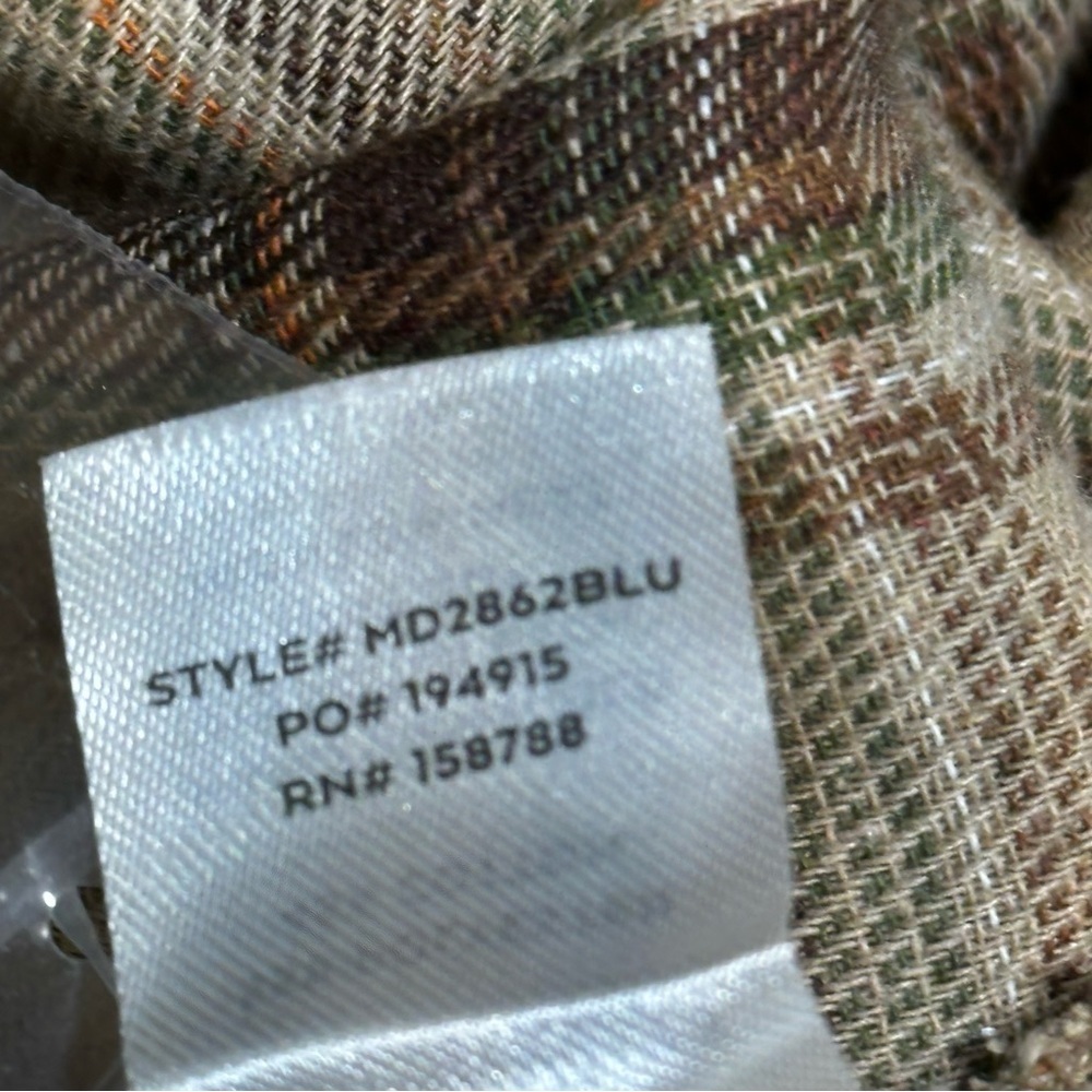 Lulus Seasonal Spirit Plaid Ruched Midi Dress Size XL Taupe Brown - Picture 11 of 11